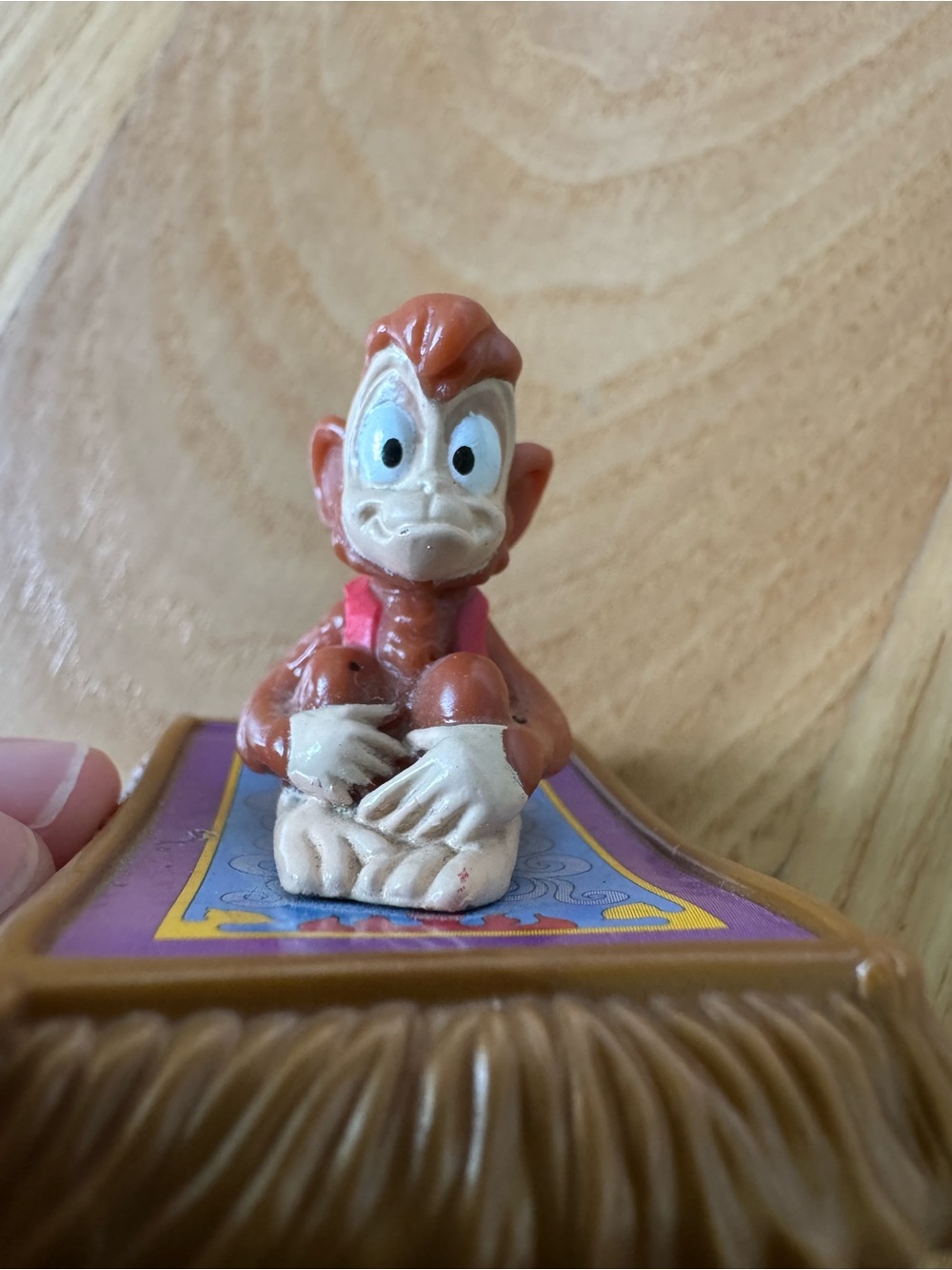 Vintage 1992 Disney Aladdin Figure Lot Genie Aladdin Rajah Abu Mattel - Picture 15 of 15